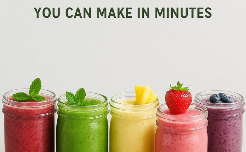 5 DIY Weight Loss Smoothies You Can Make in Minutes