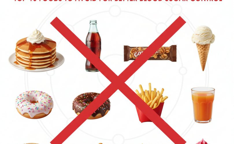 Diabetes Diet: Top 10 Foods to Avoid for Better Blood Sugar Control